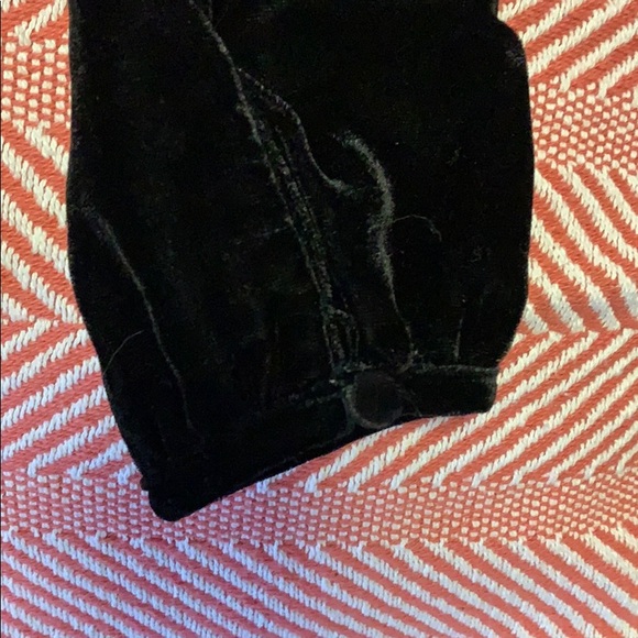 Jcrew velvet tie top - Picture 4 of 5